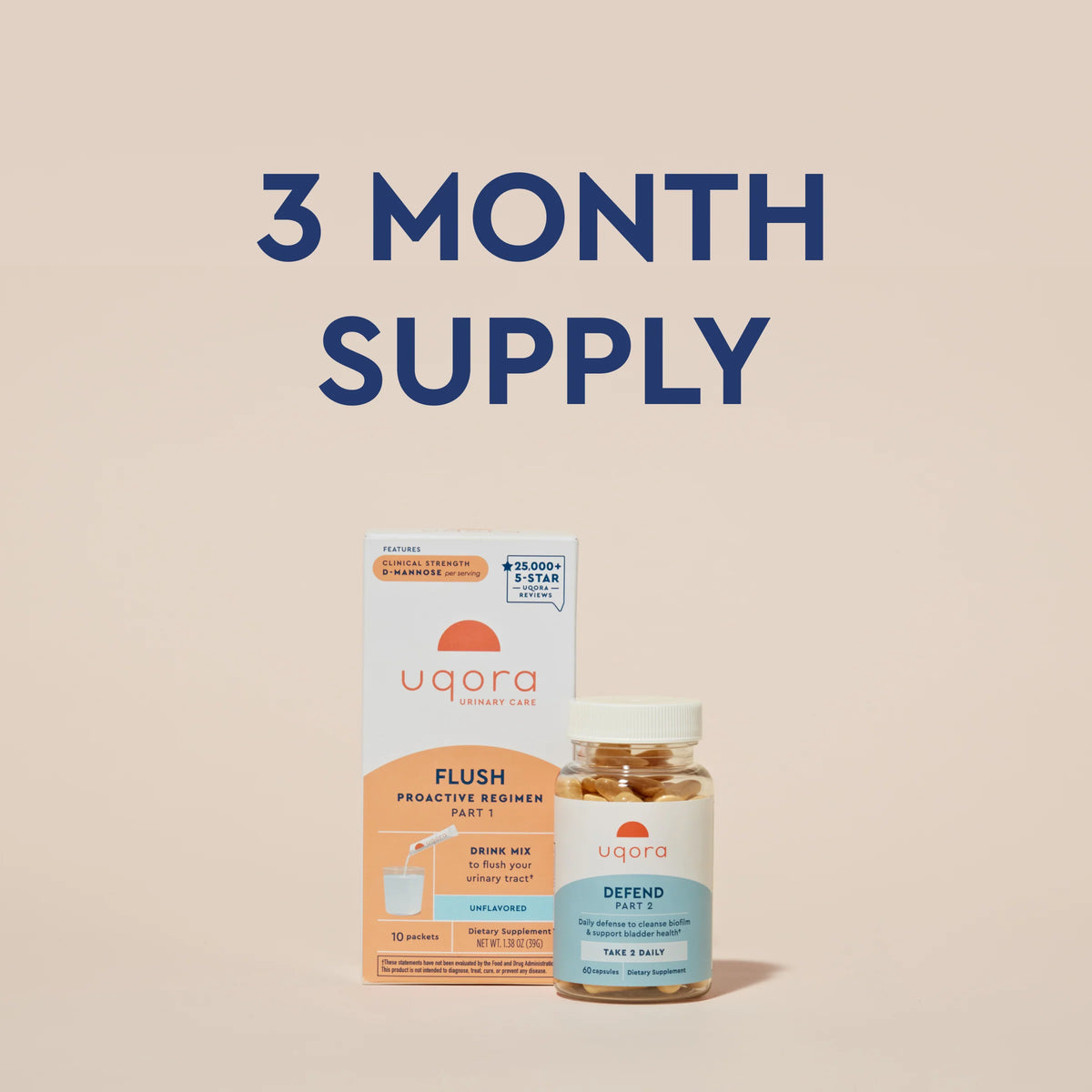 Flush & Defend | 3 month supply